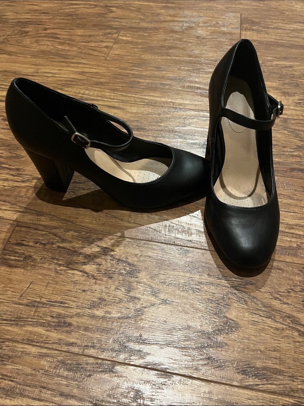 Classic Black Mary Jane Heel